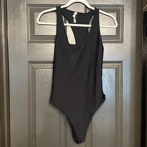 ALO Yoga Classic Black Bodysuit